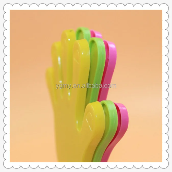 light up toys Applause props LED light clap hands palms shoot kids toy party favors plastic Halloween decoration