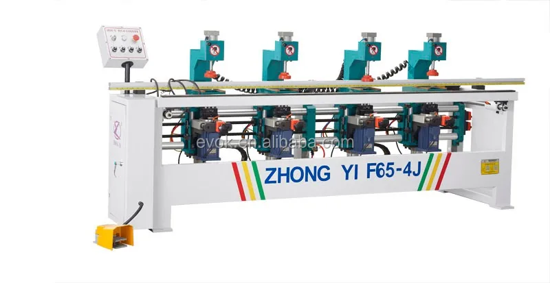 
F65-4J CNC four-group multi head drilling machine for woodworking 