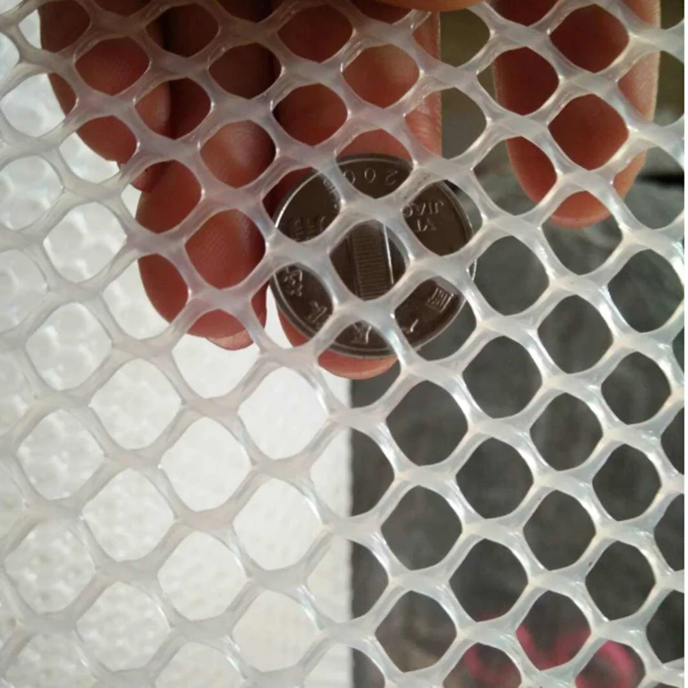 HDPE mesh UV stabilized Plastic flat netting Square mesh netting