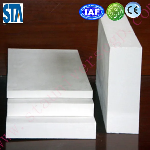 STA высокотемпературная алюминиево-силикатная Термостойкая керамическая волоконная плита/огнеупорная керамическая волоконная плита/Керамическая волоконная плита