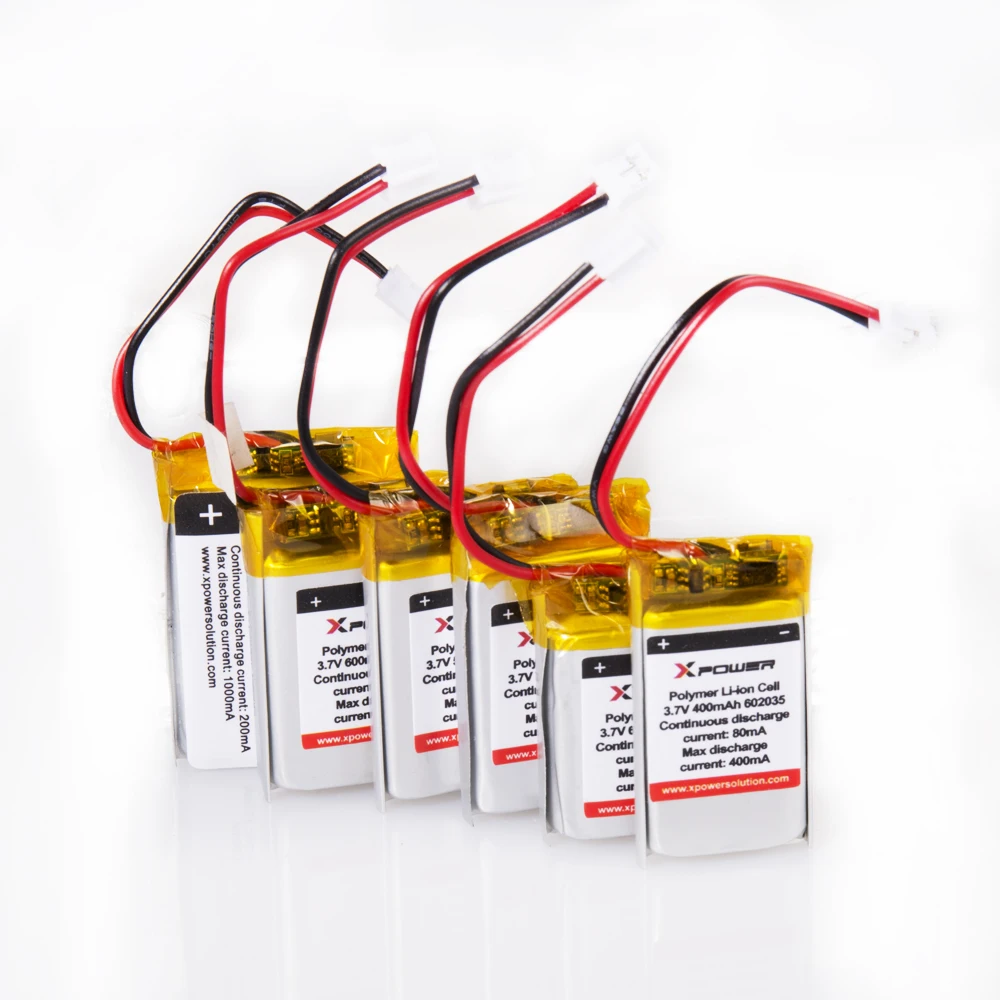 Ultra Small Rechargeable 3.7V Lithium Polymer Battery 70mAh for Digital Glucometer