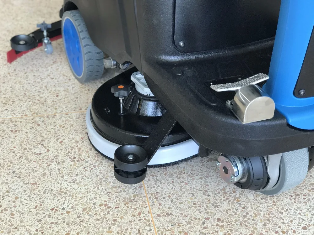 
MLEE850BT Commercial Tile Washing Machine Epoxy Timber Rubber Industrial Auto Floor Scrubber 