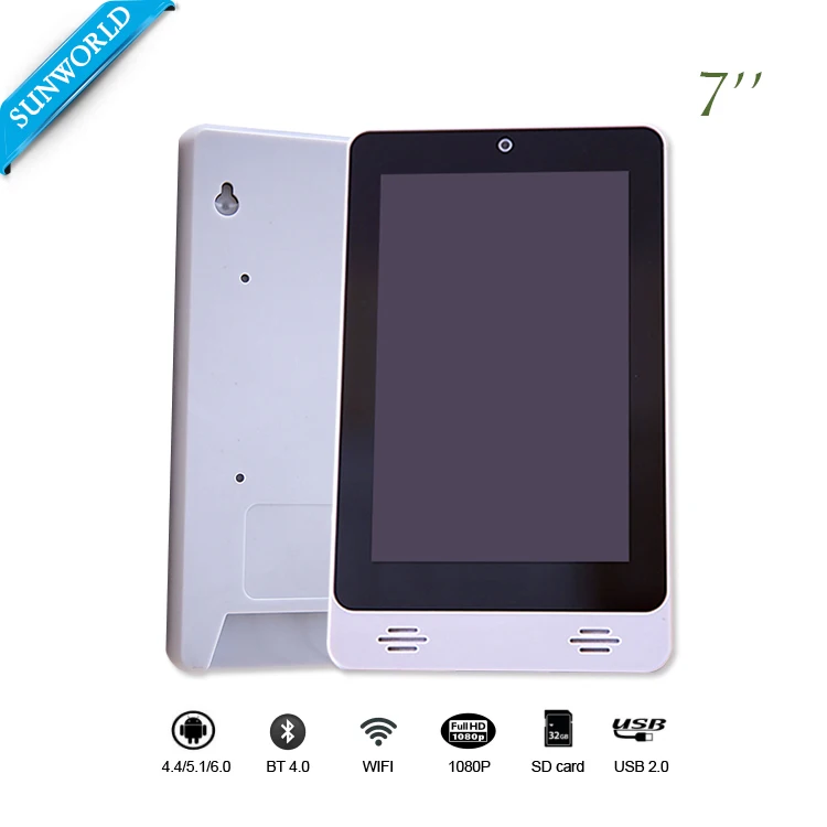 7-дюймов IPS экран android планшет с портом rj45
