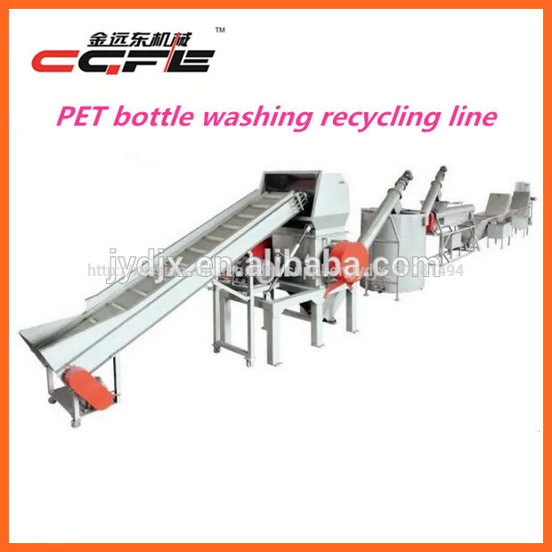 pet bottle washing machine recycling