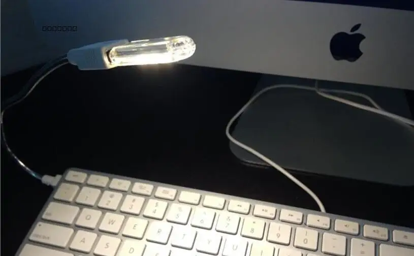 Keyboard Portable U Disk Design Mini USB 3 pcs Led Computer Light