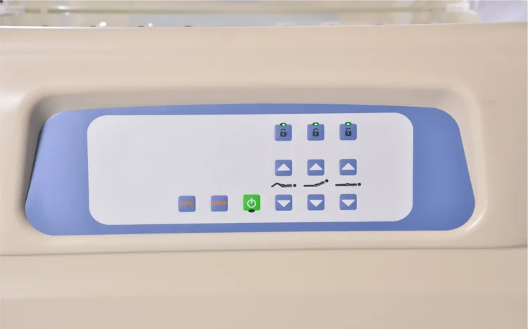 Luxurious 3 function electric medical bed with CPR/ACP hospital bed for paralyzed patients