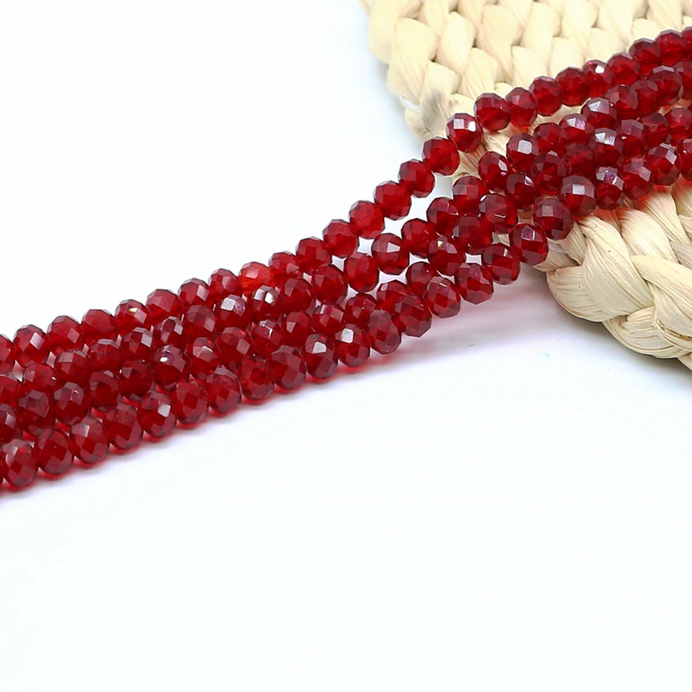 fashion jewelry mail order faceted rondelle crystal beads strands