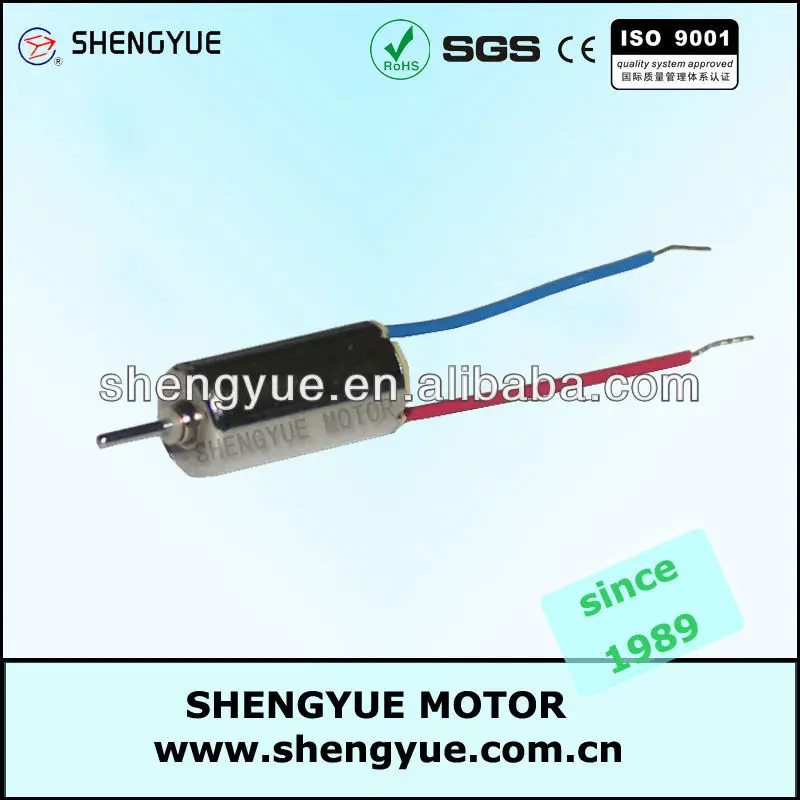 микро-dc электродвигателя вибратора sy-6al-12-001
