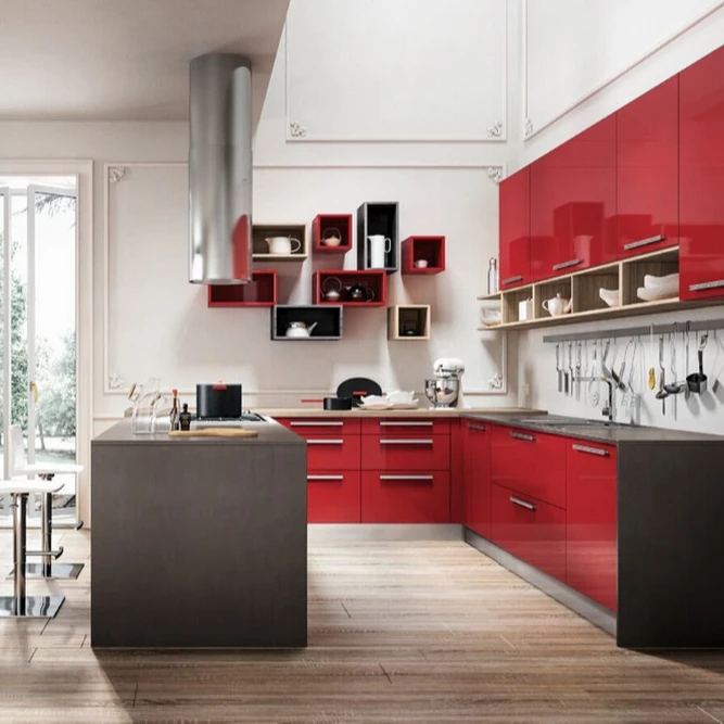 Modern ready made kitchen cabinets hanging kitchen cabinet