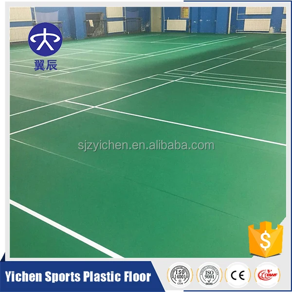 cheap linoleum rolls badminton court pvc foam flooring
