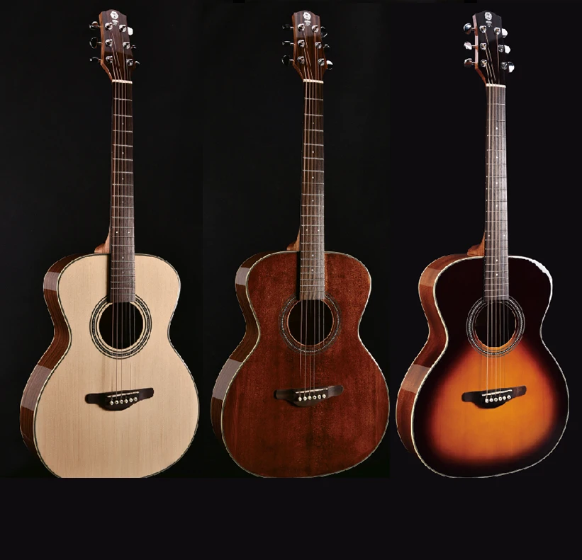 SM2000M Laminated Spruce glossy finish Wood Acoustic Guitar