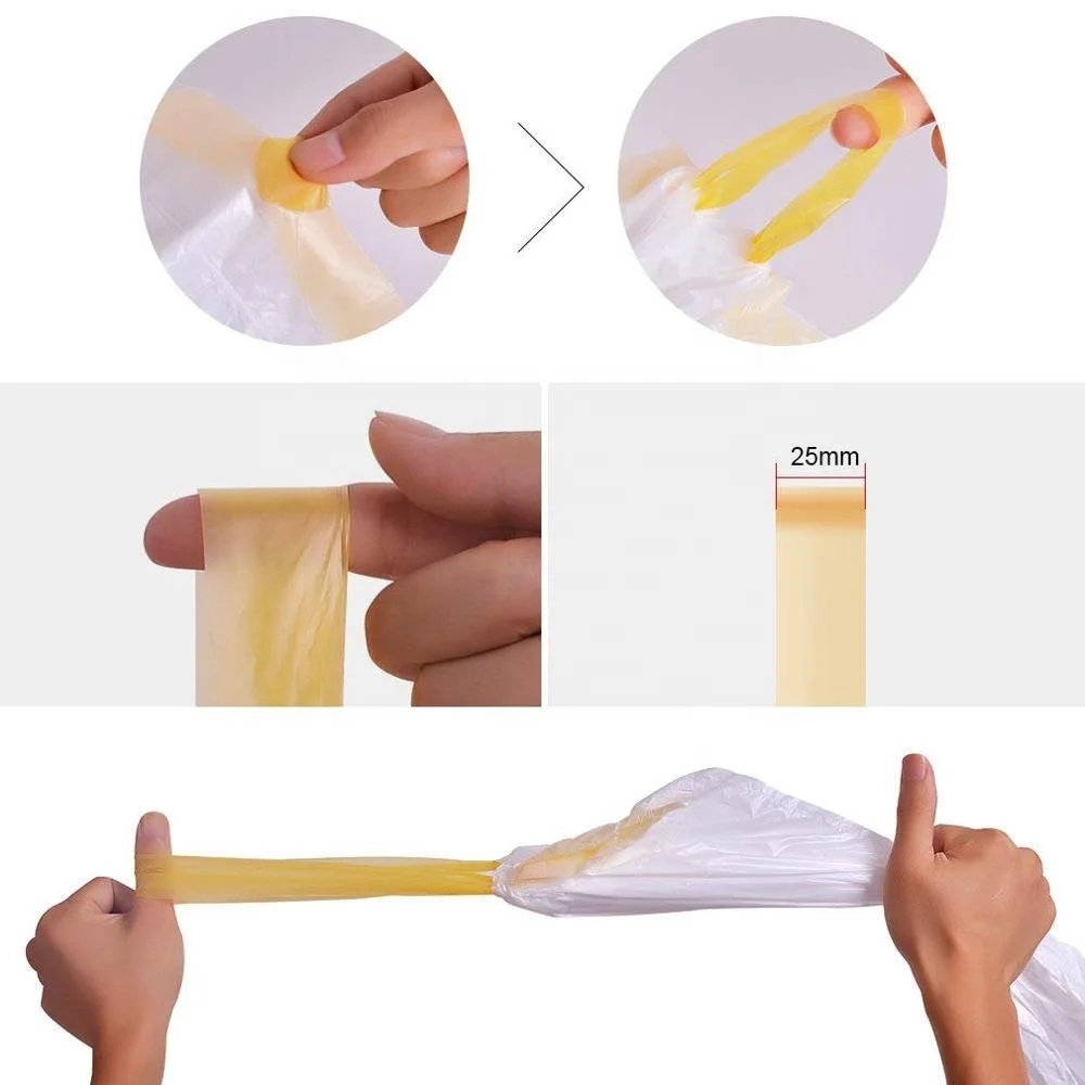 Trash Bags, Garbage Bags 13 Gallon Large Tall Kitchen Drawstring Strong Bags for Trash Can Garbage Bin(5 Rolls/115 Count