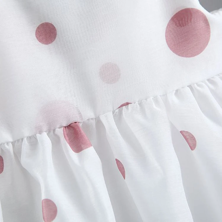 
Manufacturer Wholesale Summer Baby Kids Girls Dresses Children Clothing Costumes With Matched Sun Hats Children Princess Dress 