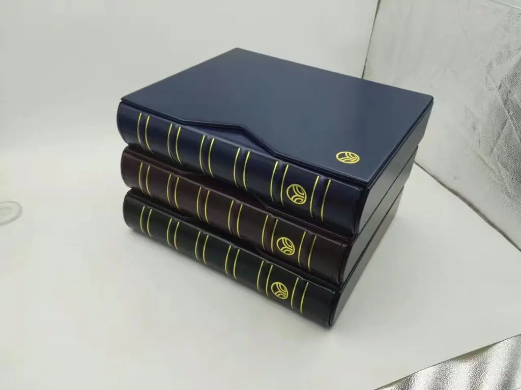 Hot selling Plastic PVC ring binder albums for coins banknote and stamps
