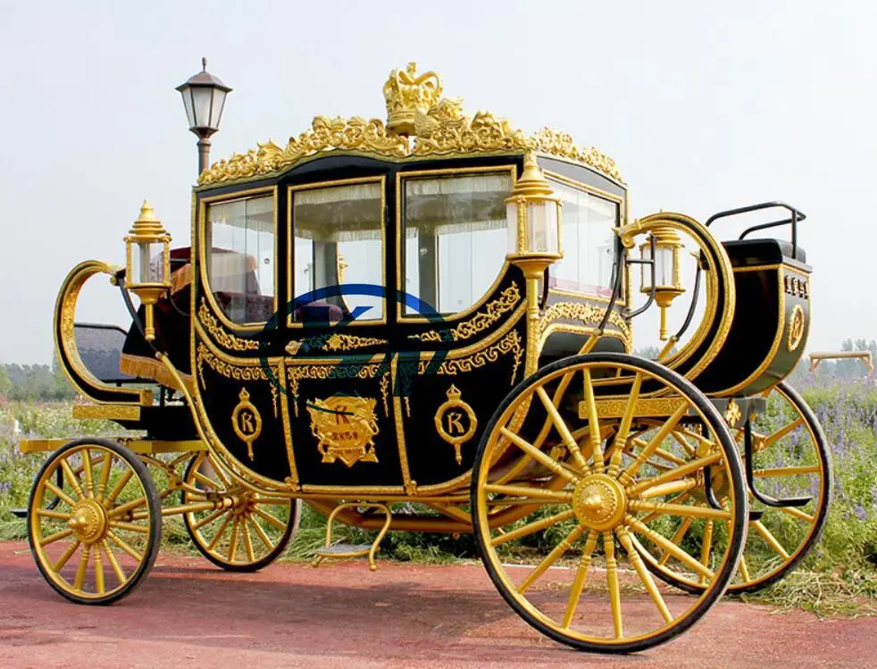 
Royal horse carriage Luxurious carriage can be customized 