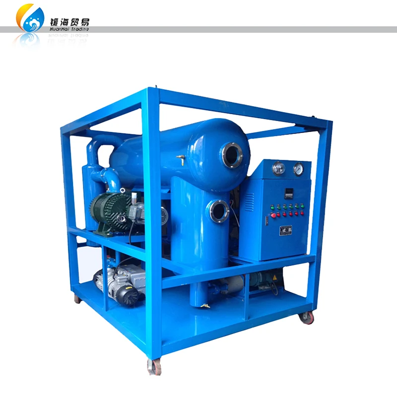 3000L/H Transformer Oil Dehydration Purification Plant 50L/Min Insulation Purifier