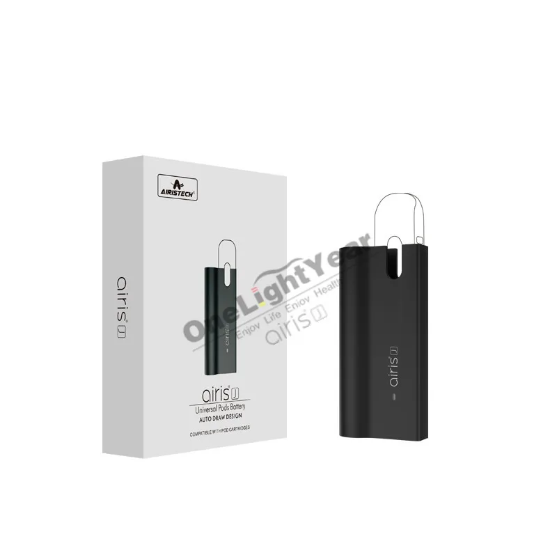 
Newly Released Airis J /janus 420mAh Vape Battery Cartridge Pod System CBD Vape Pen Kit with Charger from one light year 