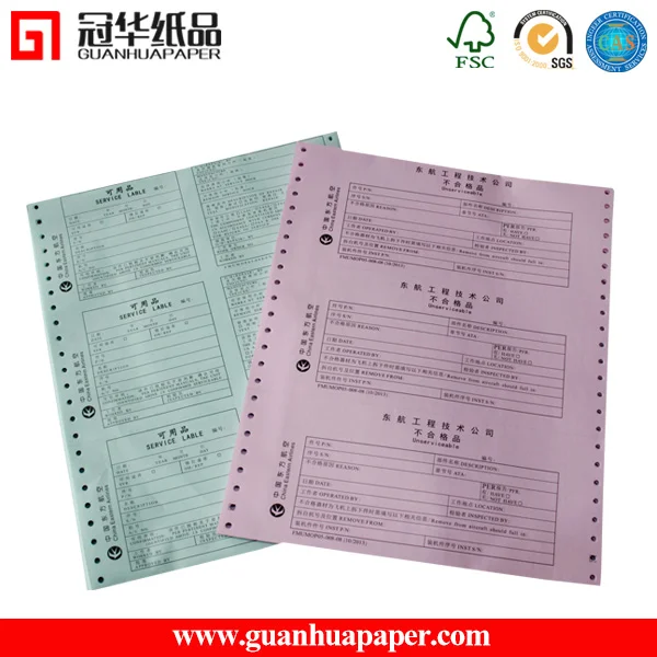 
1/2/3/4/5/6 ply hot sale office computer bill printer paper 