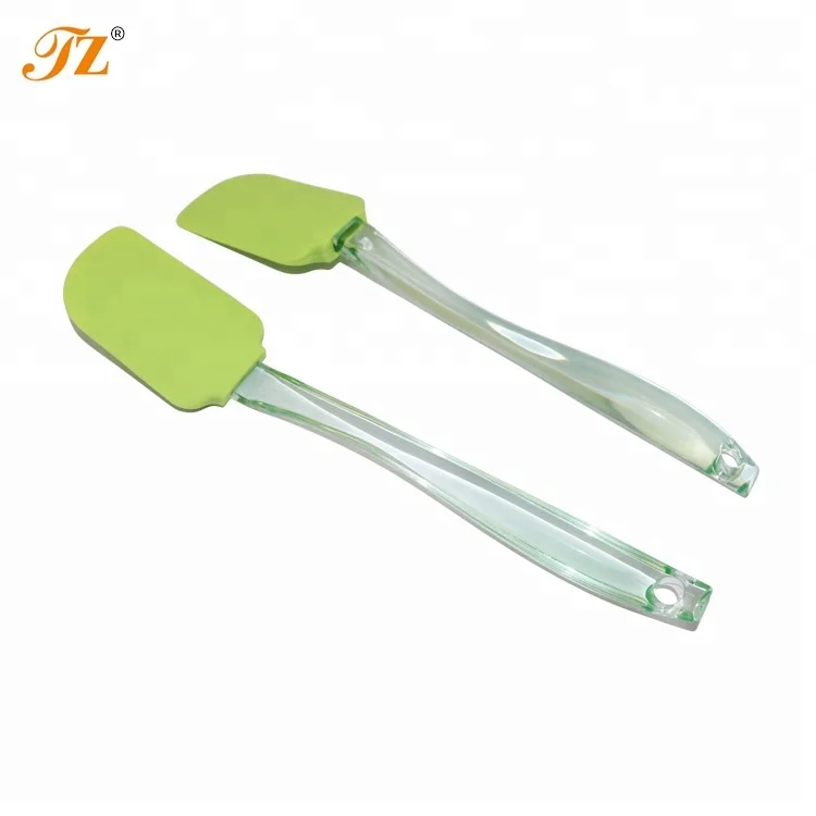 Factory Wholesale Cooking Baking Silicone Spatula with PS handle
