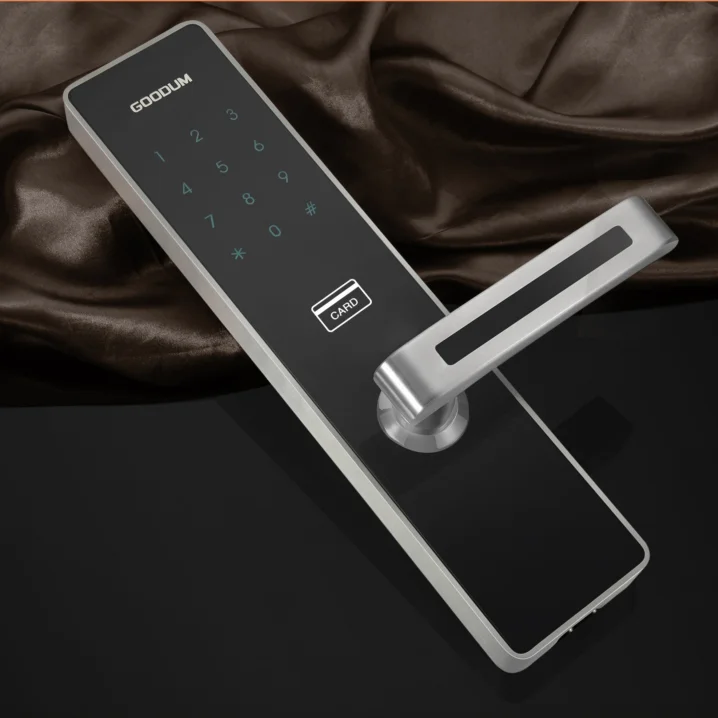 
Goodum Electronic APP TTLock Remote Control RF Card Password Smart Door Lock GT020W For Apartment / Office 