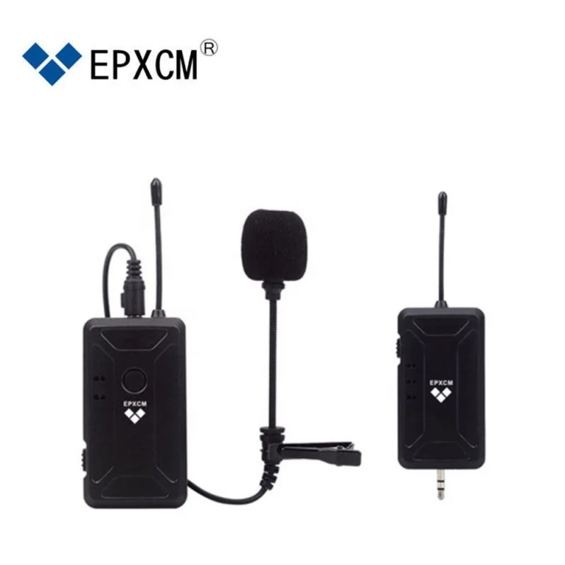 
China Factory Microphone With Small 2.4G Wireless Mic Transmitter 