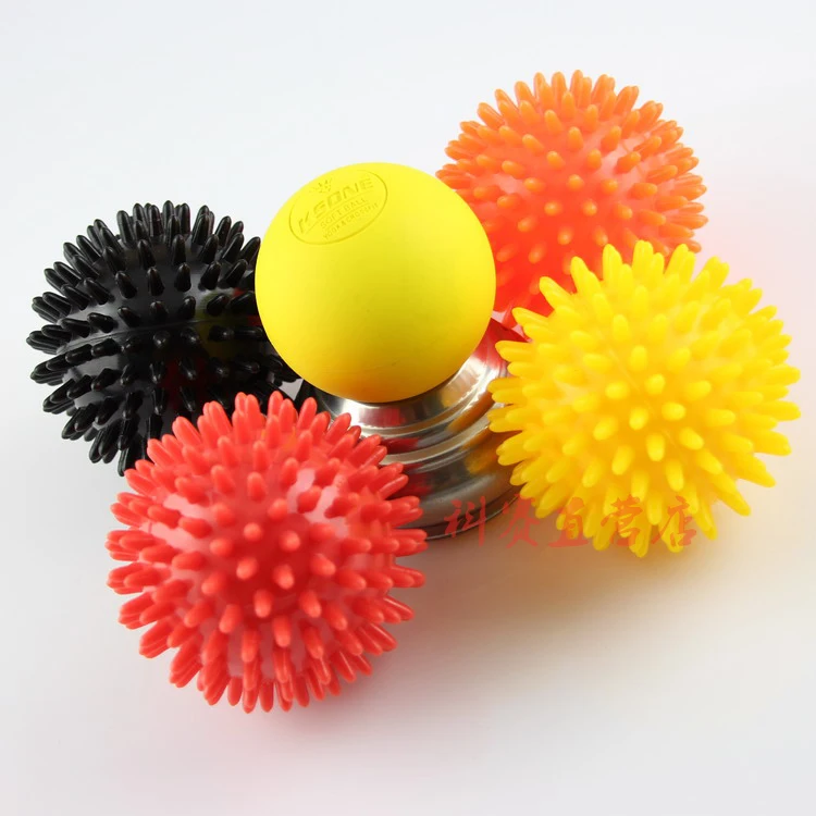 Customized design high quality Pro Physical Muscle Therapy Roller Stress Therapy  Release Spiky Massage Ball