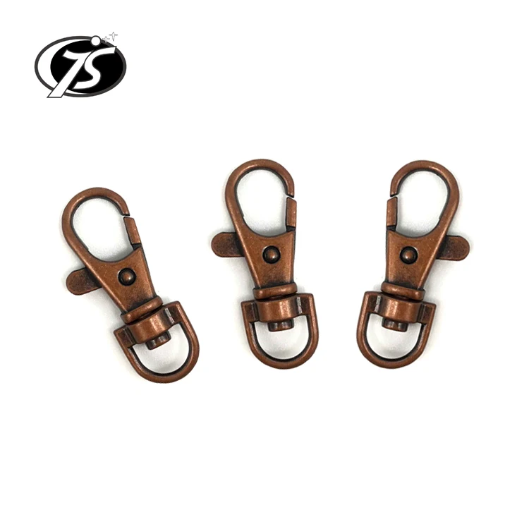 
New bronze dog buckle clothing bag hardware accessories accessories round dog buckle 