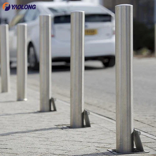 Road safety product barrier parking bollards metal cheap bollards