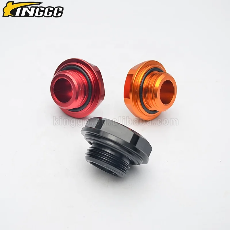 Cnc Aluminium Engine Oil Fuel Filler Tank Cap Cover