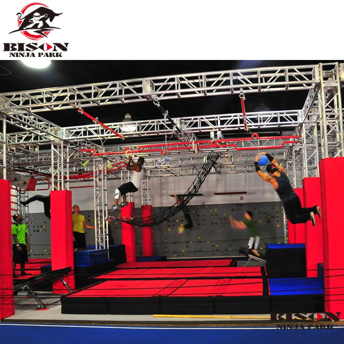 indoor outdoor playground obstacle course equipment