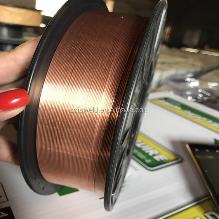15KG 5KG Spool er70s-6 copper coated mild steel welding wire co2 mig mag welding wire