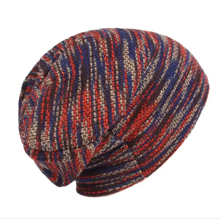 
Wholesale 100% Acrylic Winter Knitted Hat Baggy Beanie Knitted Toque 