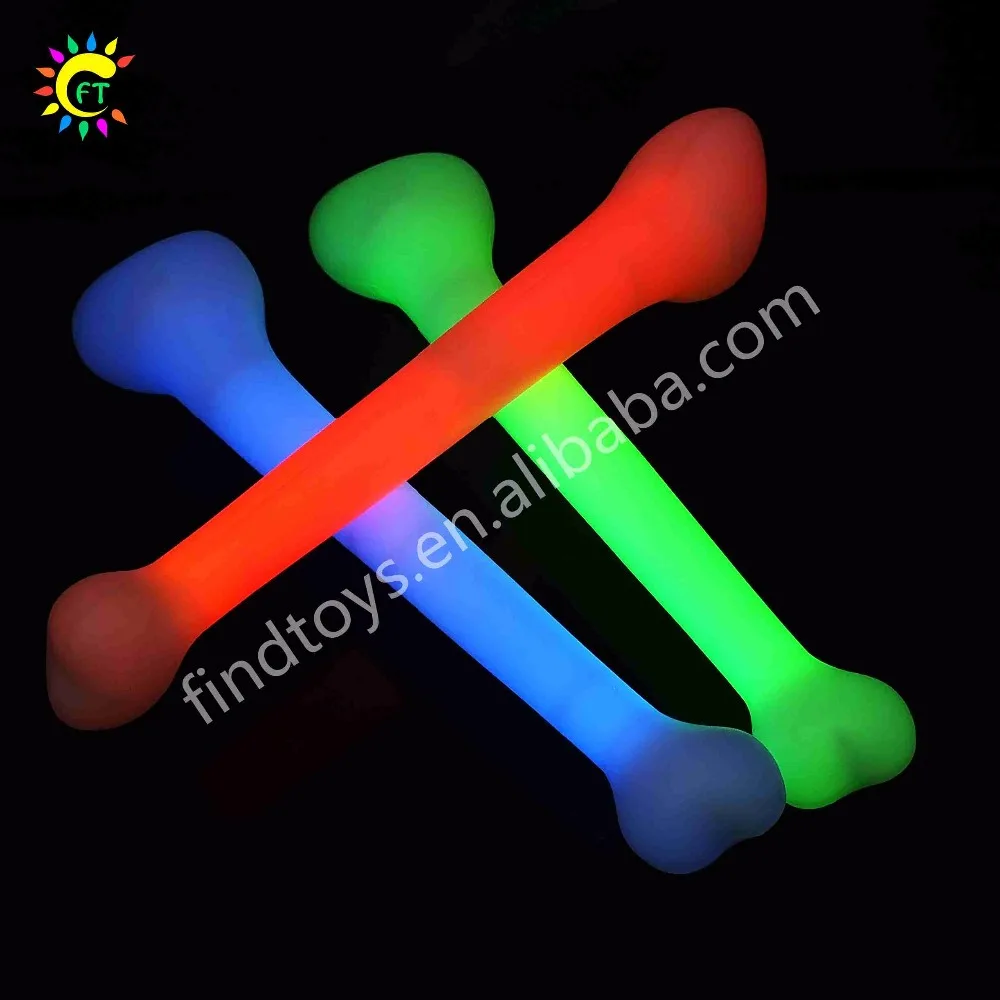 2023 Hot Selling Glow Stick Bone Glow in the Dark Bones for Playing Toys