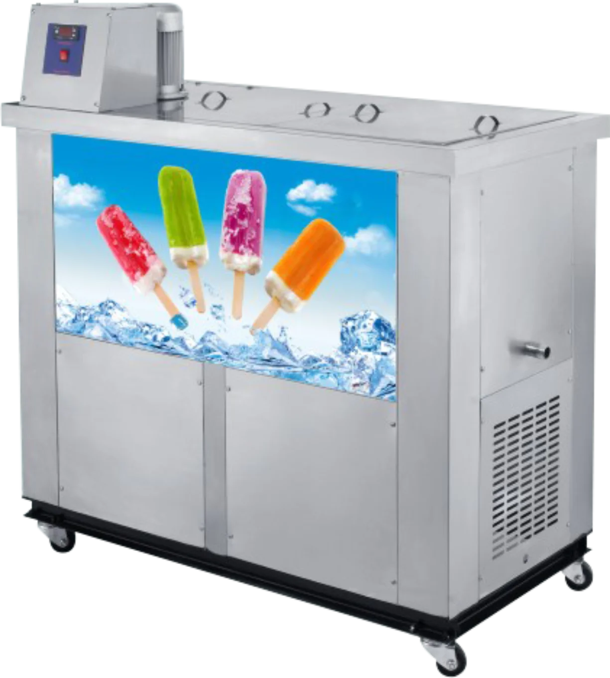 China makes cheap Popsicle machines