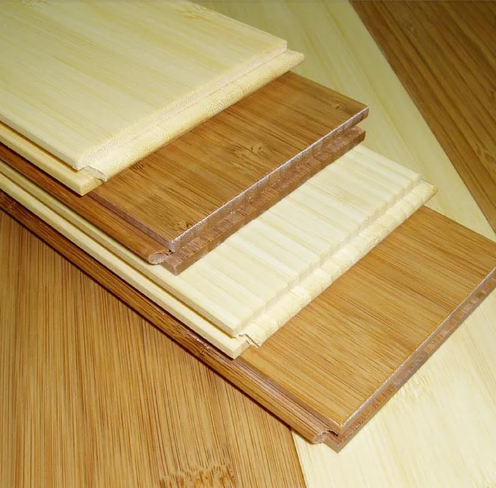 
Nature Color 100% Bamboo Material Solid Interior Bamboo Flooring 