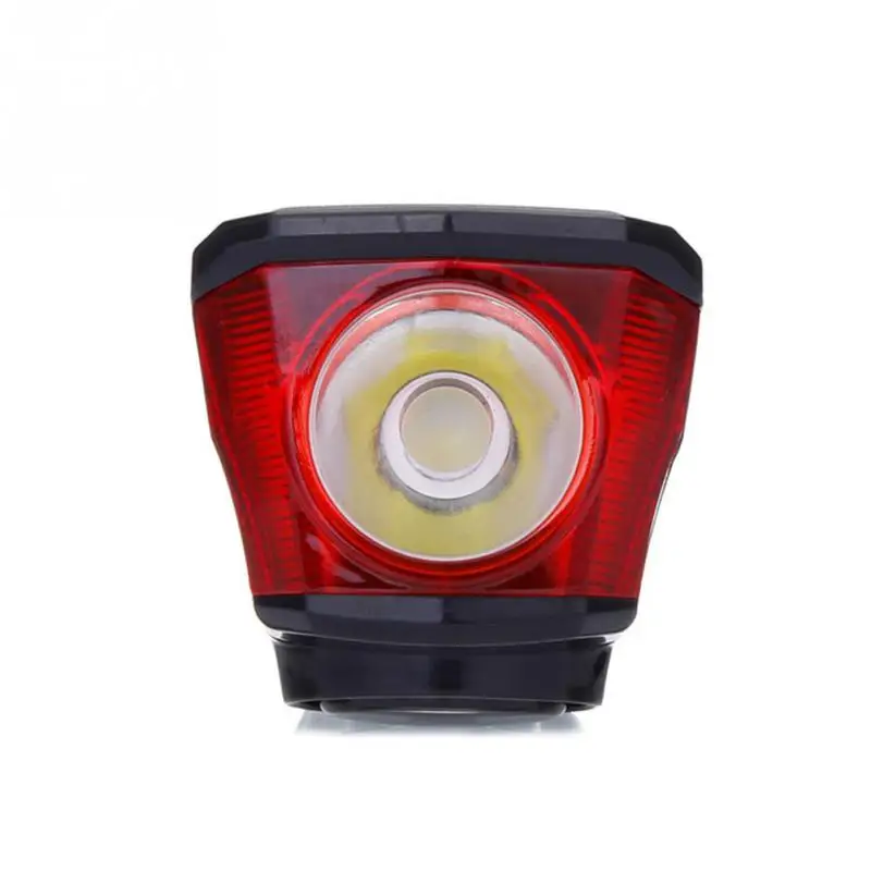 2-in-1 Bike Bicycle Horn + Headlight Front Light with Sensor Switch - Solar Power/USB Charging