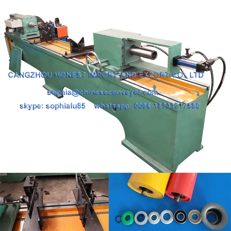
Automatic Conveyor roller making machine/ Shaft milling machine/ Idler roller welding machine 