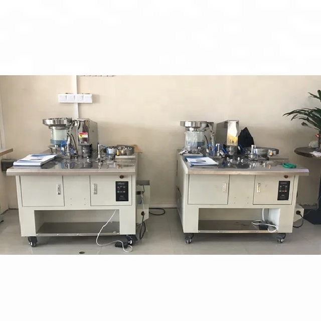 Automatic Fabric Covered Button Making Machine Industrial