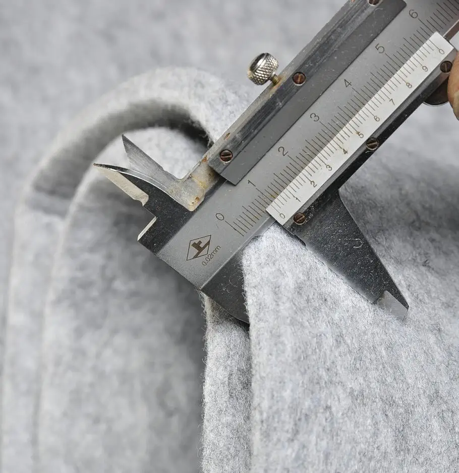 High quality fine white wool felt machine used for sealing felt Australian industrial polishing felt