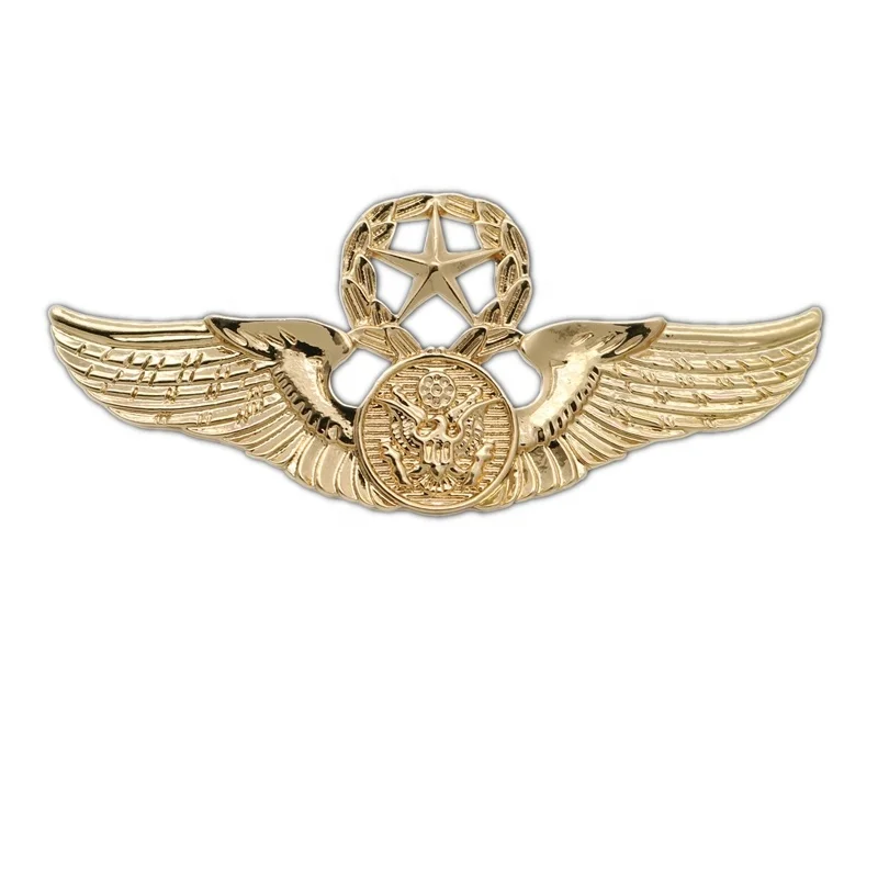 Wholesale custom made army medal  badge us military badges for sale