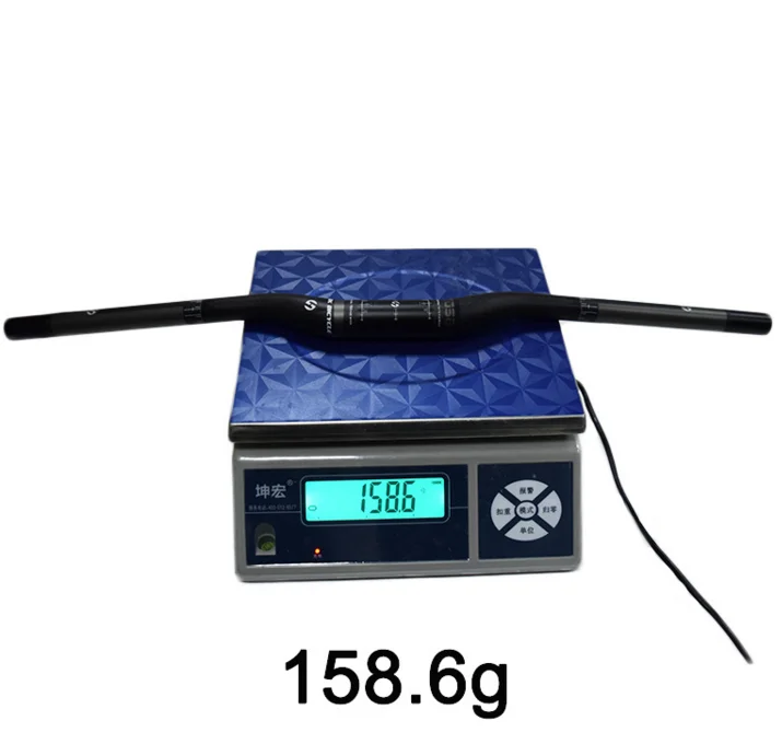 Toseek 3K Full Carbon Fiber Bicycle Handlebar Mountain Bike Handlebar 580-760mm