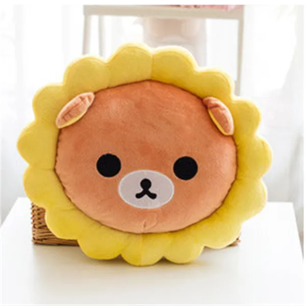 Fancy soft plush sunflower shaped pillow and cushion