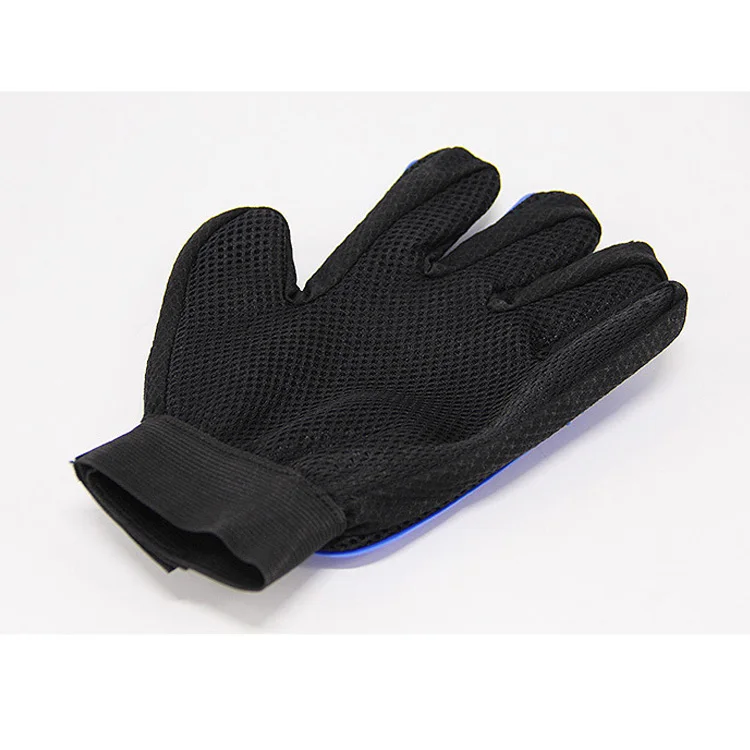 
Five Finger Pet Grooming Glove Silicone Massage Hair Remover Dogs Cat Cleaning Glove 