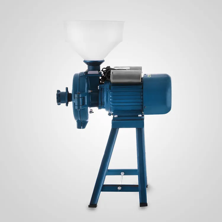 High quality commercial electric grain turmeric grinder machine Black bean grinder dry corn wheat flour mill