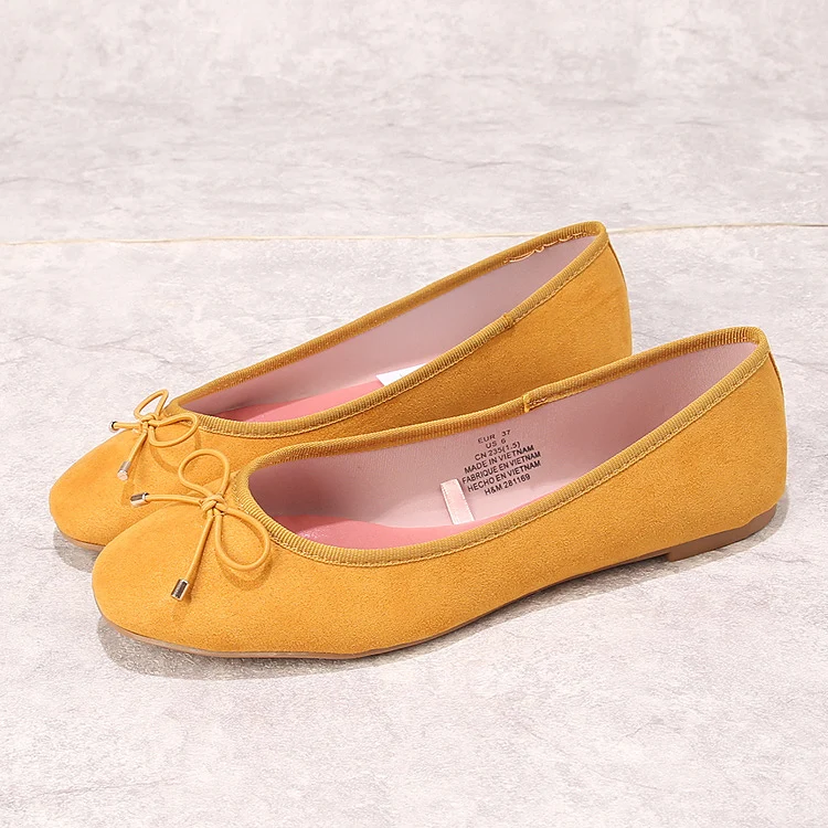 Low price ladies fancy cheap flat platform ballet flats women bow tie pump shoes