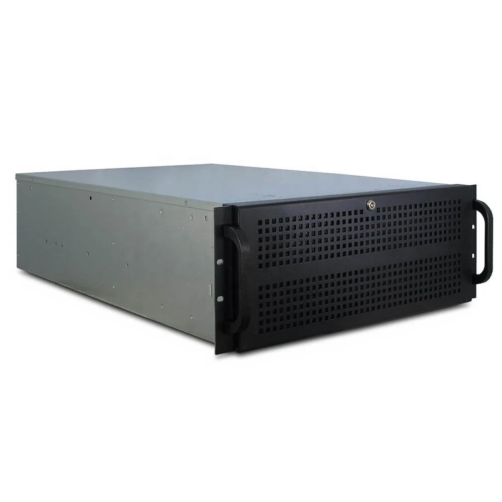 PC Computer Industrial Rack Mount Server Chassis Case 4U
