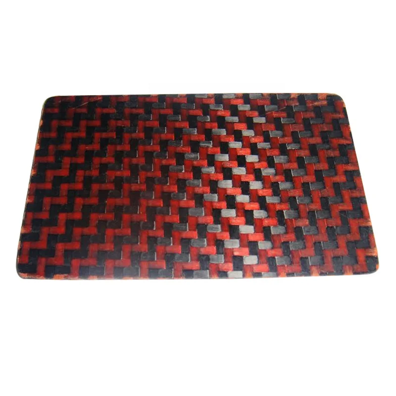 custom colorful bule white carbon fiber sheet or kevlar sheet