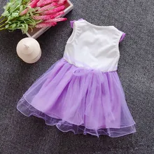 girl dress 2016 summer floral baby girl dress princess tutu dress 5 color for 1 4