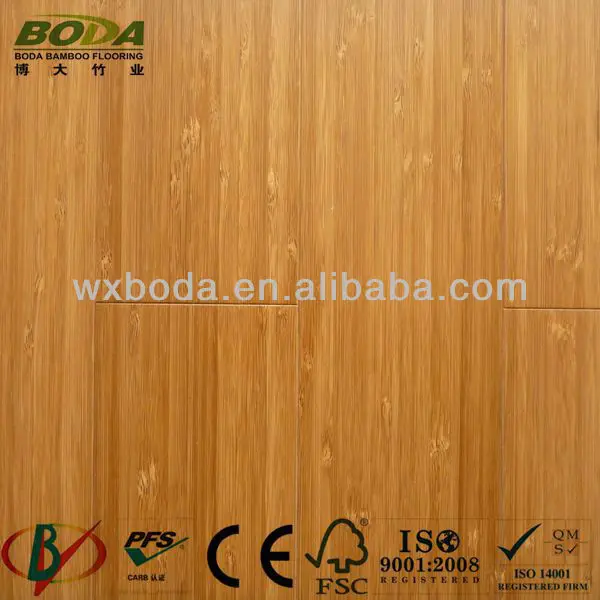 Carbonized vertical Matt Bamboo Flooring
