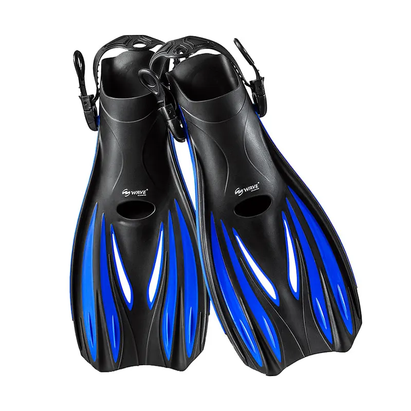 WAVE new arrival professional open heel adjustable training scuba dive swimming fins